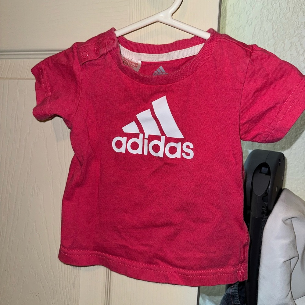 Adidas 0-3 month shirt